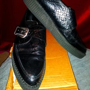 Vintage Unisex Leather Creepers men 8 / women 10